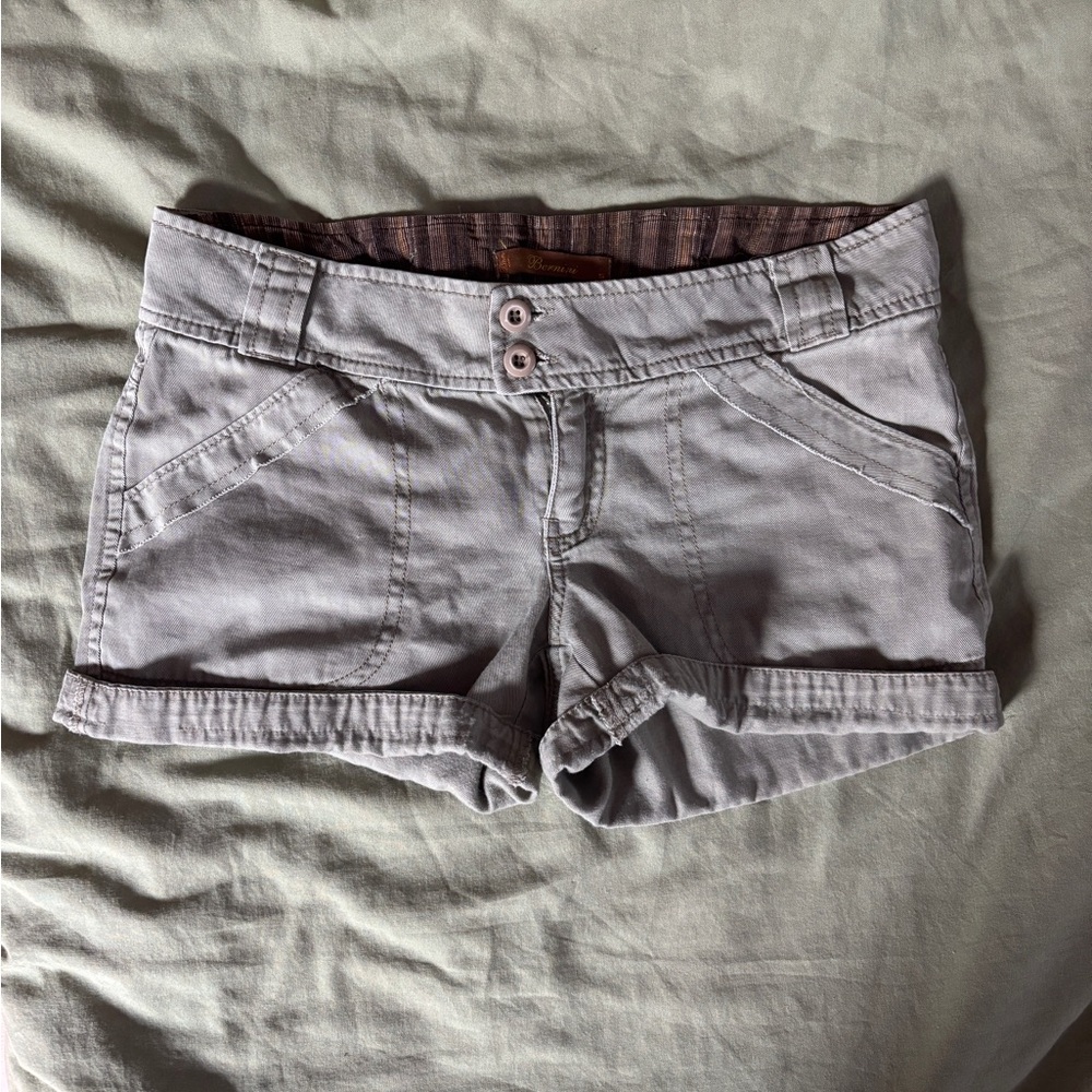 low rise y2k shorts